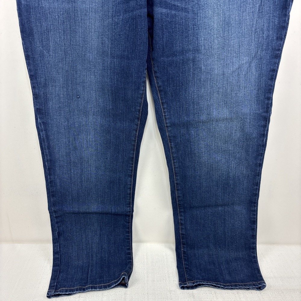 Tommy Hilfiger Men's Straight‎ Dark Wash Jeans Size 40x30 Stretch Whiskered - Picture 3 of 14